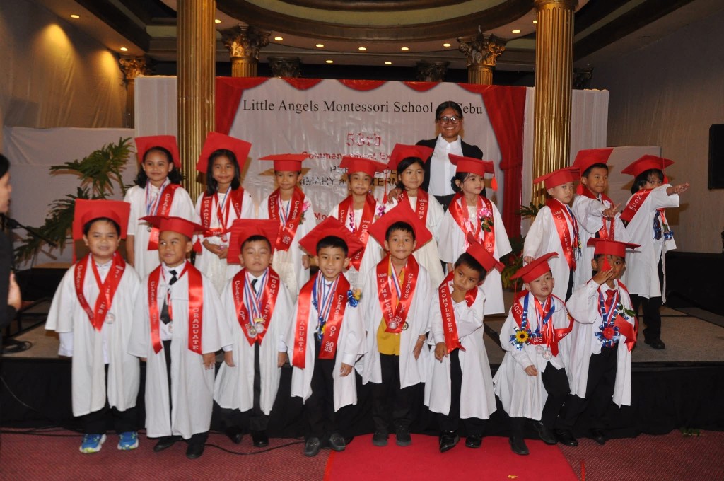 LAMS students at commencement
